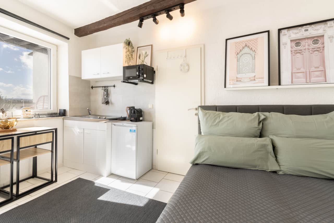 Tiny Apartment mit Terrasse am Rhein in Neuwied